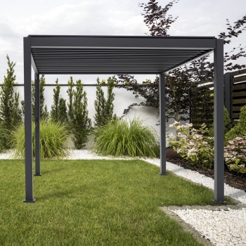 Kerti pergola MIRADOR 111 Clasic 3 x 4m Antracit